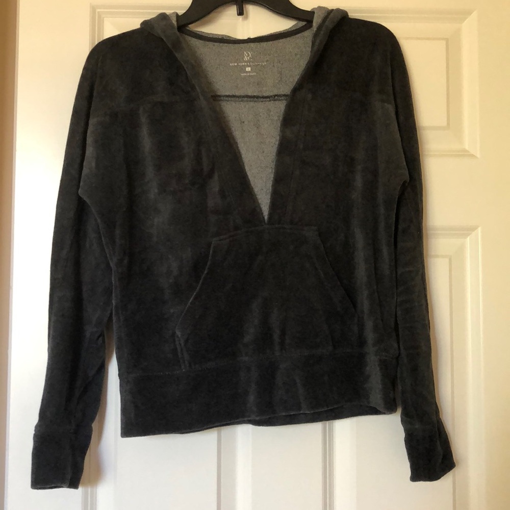 NY&Co Velour Hoodie